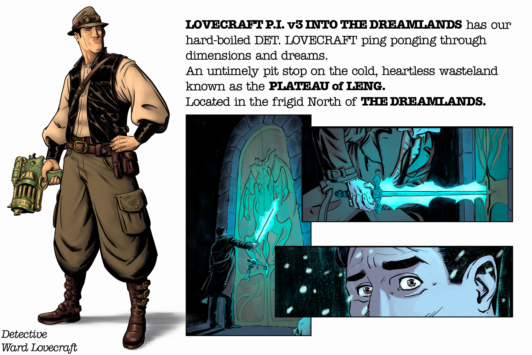 Lovecraft P.I. Volume 3: Into the Dreamlands